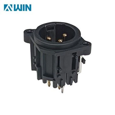 افقی 3 پن پی سی بی ماؤنٹ ایکس ایل آر کنیکٹر