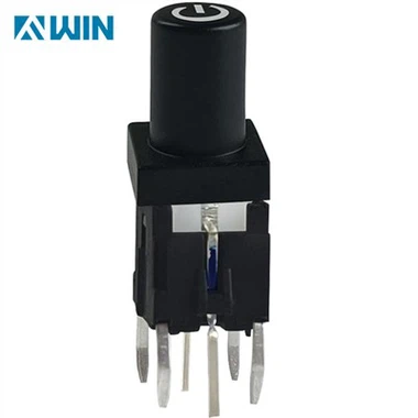 کیپ کے ساتھ ایل ای ڈی روشن ٹیکٹ سوئچ