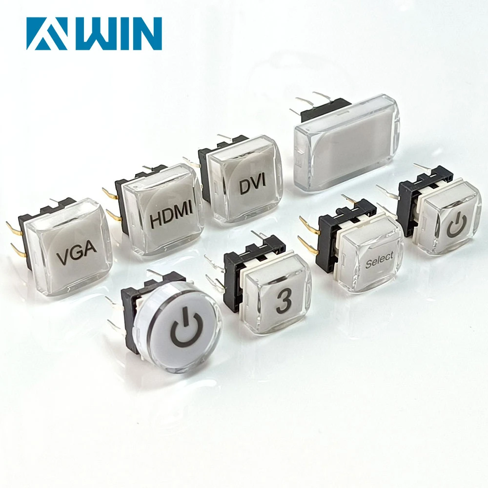 SPST momentary audio illuminated pushbutton