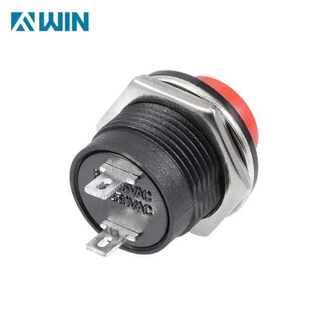 Round Panel Mount 16mm Push Button