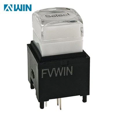 12*12 براڈکاسٹ الیومینیٹڈ بٹن سوئچ