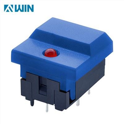 لمحاتی روشن ٹیکٹ پش بٹن سوئچ